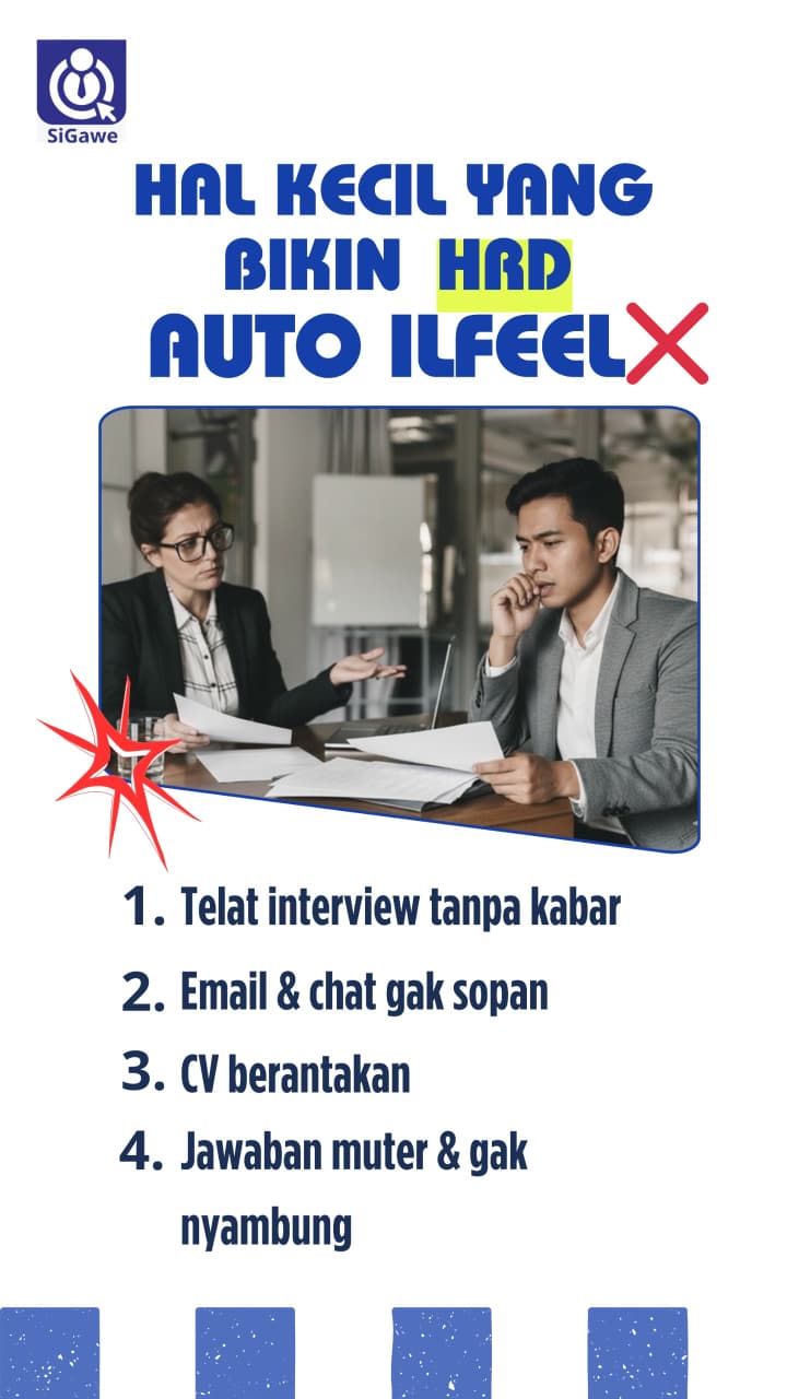 Hal Kecil yang Bikin HRD Auto Ilfeel