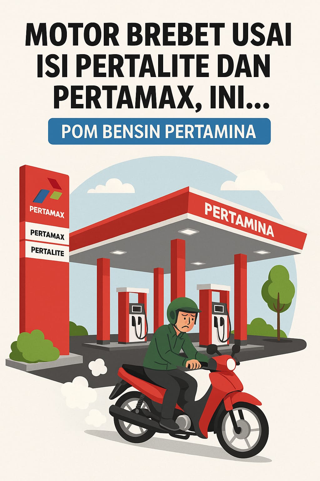 Motor Brebet Saat Digas? Ini Penyebabnya.